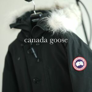 CANADA GOOSE コヨーテ リアルファー ダウン ジャケット シャトー パーカー L ブラック カナダグース CHATEAU PARKA FF 3426MA コート