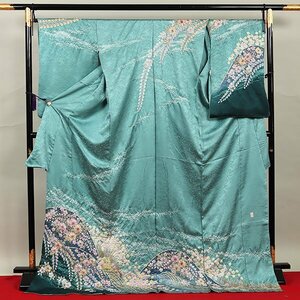 【和遊館】EHH406　仕立付！『桐屋翠山工房』夢幻辻が花絞訪問着