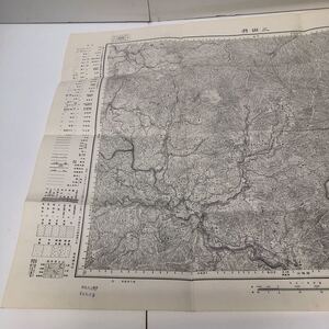 古地図 地形図 五万分之一 地理調査所 昭和28年応急修正 昭和29年発行 三田井 大分県 宮崎県 熊本県