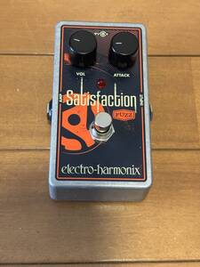 electro-harmonix 　Satisfaction Fuzz　エレクロロハーモニクス　サティスファクション ファズ