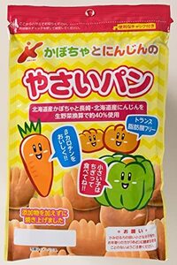 カネ増製菓 かぼちゃとにんじんのやさいパン 45ｇ ×12袋