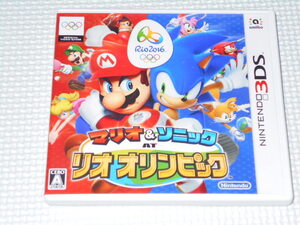 3DS★マリオ&ソニック AT リオオリンピック★箱付・ソフト付