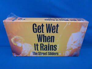 The Street Sliders(ザ ストリート スライダーズ)『Get Wet When It Rains』VHS/ビデオテープ/野音ライブ/村越弘明/ハリー/土屋公平/蘭丸