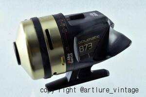 VINTAGE ABU garcia abumatic 873 1984年　ｂ1130-358 casting REEL#artlurevintage