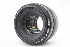 【返品保証】 キャノン Canon EF 50mm F1.4 Ultrasonic レンズ v9256