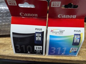 CANON 純正インク BC-310+BC-311 セット 未使用期限切れジャンク品