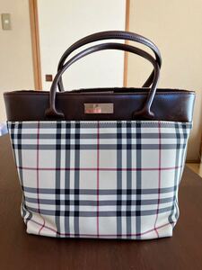 BURBERRY バーバリー ノバチェック ハンドバッグ トートバッグ