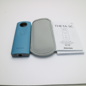 新品同様 RICOH THETA SC Blue 即日発送 コンデジ RICOH 本体 あすつく 土日祝発送OK