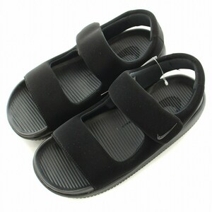 未使用品 ナイキ NIKE Calm Sandal Black カーム サンダル ブラック US7 24cm FJ6043 タグ付き /BB レディース