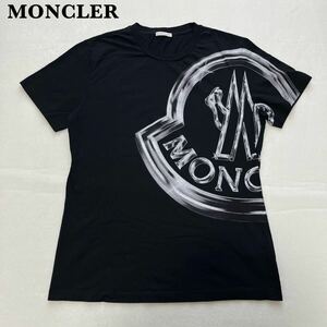 【未使用級】MONCLER モンクレール フロントロゴ Tシャツ L