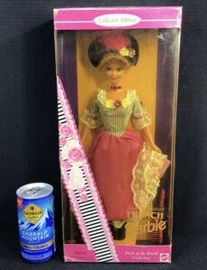 【未開封品】バービー人形　フランス FRENCH Barbie　ワールドコレクション　パリの美しい！ファッションドレス！　1996 Mattel 並行輸入品