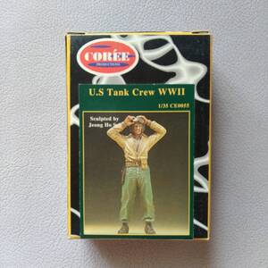 【COREE/アメリカ陸軍】Ce0055 1/35 U.S.Tank Crew WWⅡ【戦車兵×１体】