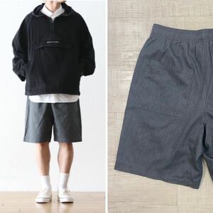 24ss 2024 FreshService フレッシュサービス CORPORATE EASY SHORTS コーポレート イージー ショーツ FSC242-40015B グレー 系 サイズ M