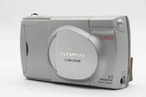 【返品保証】 【便利な単三電池で使用可】オリンパス Olympus CAMEDIA C-200 Zoom 3x コンパクトデジタルカメラ s7575