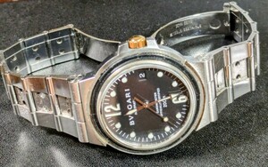 BVLGARI　ディアゴノ　メンズ　SD38SG　automatic　　稼働　ベゼル、ブレス金パーツ無し