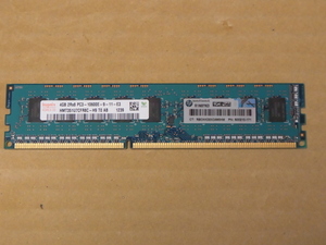 ■HP純正/Hynix PC3-10600E/ECC/4Gx1枚/Microserverなど(DDR507)