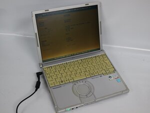 ジャンク品 ノートパソコン 12.1 型 Panasonic Let