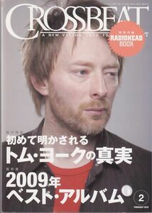 CROSSBEAT /Thom Yorkeの真実/2009年ベスト・アルバム/Franz Ferdinand/Them Crooked Vultures/ロック雑誌/2010年2月号付録付
