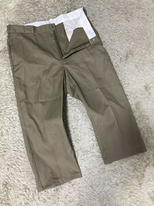 美品◆USA製 ヴィンテージ◆Dickies ディッキーズ ワークパンツ 42　874