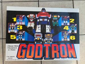 超合金 六神合体ゴッドマーズ 海外版 ゴッドトロン GODTRON DX超合金 ポピー BANDAI バンダイ 