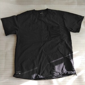 WORKMAN　FindOut　 水陸両用 パッカブル半袖Tシャツ 黒　撥水　3L　品番2276　水着