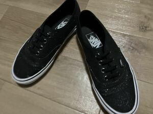 VANS バンズ　ヴァンズ　オーセンティック　23cm キャンパスシューズ　スニーカー　ラメ