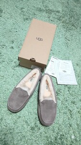 新品 UGG アグ モカシン モカ ７ 24センチ