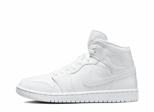 Nike WMNS Air Jordan 1 Mid "Triple White" 25cm DV0991-111