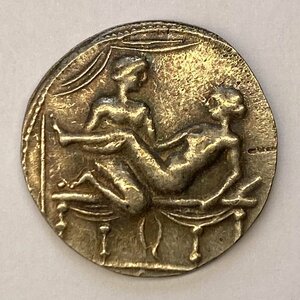 Y17 古代ギリシャ アテネ 銀貨 重量約3.4g