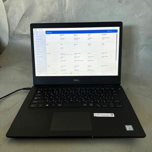 JXJK5194 DELL Latitude 3400/Core i5-8265U 1.60GHz/メモリ 8G/SSD：無し/カメラ/BIOS確認済/画面シミ