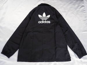 送料600円～新品◆定価10989円◆adidas originals◆アディダス◆アディカラー クラシックス トレフォイル コーチジャケット◆黒◆M