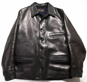 Warehouse (ウエアハウス) Lot 2114 - Horse Leather Jacket / ホースレザージャケット 美品 ブラック size 40(L) / カーコート