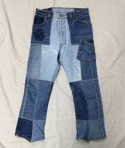 美品　ソロイスト　ヴィンテージリーバイス再構築リメイクジーンズ　the jean.