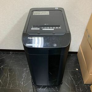 引取限定 Sanwa Fellowes シュレッダー クロスカット オートフィード細断 68L 400-PSD038 業務用