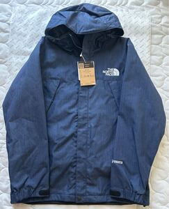 【限定モデル新品】 THE NORTH FACE ザ ノースフェイス　ナイロンデニム スクープジャケット NP62330R　インディゴ S