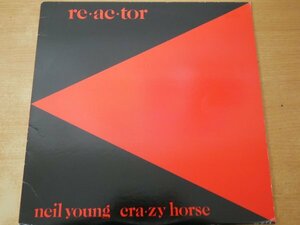 K5-092＜LP/US盤/美盤＞ ニール・ヤング Neil Young & Crazy Horse / Re・ac・tor