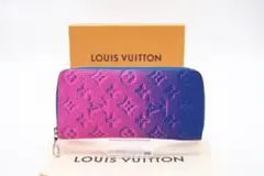 LOUIS VUITTON ラウンドファスナー長財布 モノグラム イリュージョン