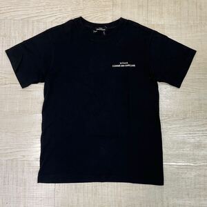 21ss 2021 tricot COMME des GARCONS トリコ コム デ ギャルソン ラインストーン 半袖 ロゴ Tシャツ サイズ FREE ブラック tee shirt 610