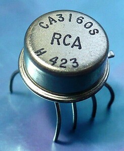 RCA CA3160S (オペアンプ/缶タイプ) [2個組](c)