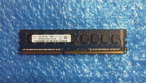 【2セット】SK hynix PC3L-12800E DDR3L-1600 ECC Unbuffered DIMM 240pin 2GB 1Rx8 低電圧 メモリー HMT325U7CFR8A-PB TO AB