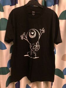 1点のみ!早い者勝ち! 新品 ゲゲゲの鬼太郎 グラニフ コラボ Tシャツ 目玉おやじ L ブラック 水木しげる 妖怪 漫画コミック アニメ