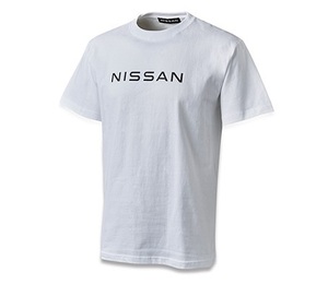 日産コレクション ニッサン Tシャツ ビッグロゴ ホワイト サイズ: L ファッション 白色 ティーシャツ ニッサン