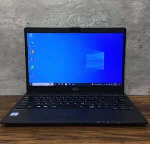 1円～ ●富士通 LIFEBOOK U938/S / Core i5 7300U (2.60GHz) / メモリ 8GB / SSD 256GB / 13.3型 フルHD (1920×1080) / Win10 Pro 64bit