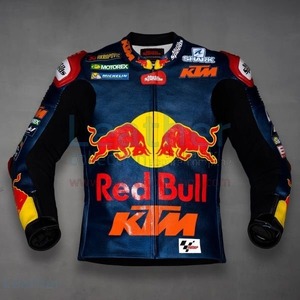 海外 送料込み 　高品質　ヨハン・ザルコ　RED BULL KTM MOTOGP 2019　レーシングレザージャケット　 　 サイズ各種　本革　レプリカ