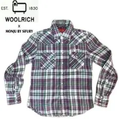 wool_rich ウールリッチ コラボ ウエスタンシャツ 長袖 レディース S