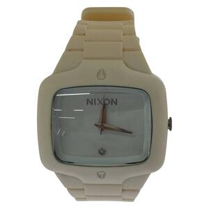 NIXON ニクソン ラバーバンド 腕時計/ホワイト