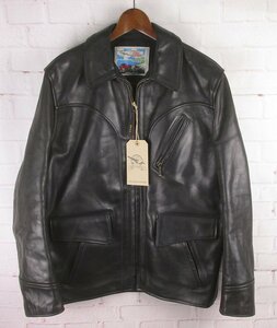 MFJ23909 AERO LEATHER エアロレザー ヘラクレス ホースハイド レザージャケット 40 ブラック