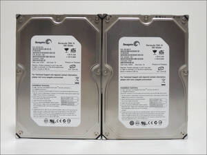 Seagate 3.5インチHDD ST3500630A 500GB IDE 2台セット #13118