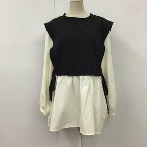 OLIVE des OLIVE M オリーブデオリーブ カットソー 長袖 220540 レイヤード風 Cut and Sewn 10117226