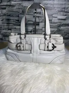 COACH コーチ ソーホー サッチェル レザー ハンドバッグ 2116